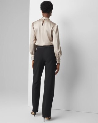 Extra High-Rise Tuxedo Luxe Stretch Trouser | White House